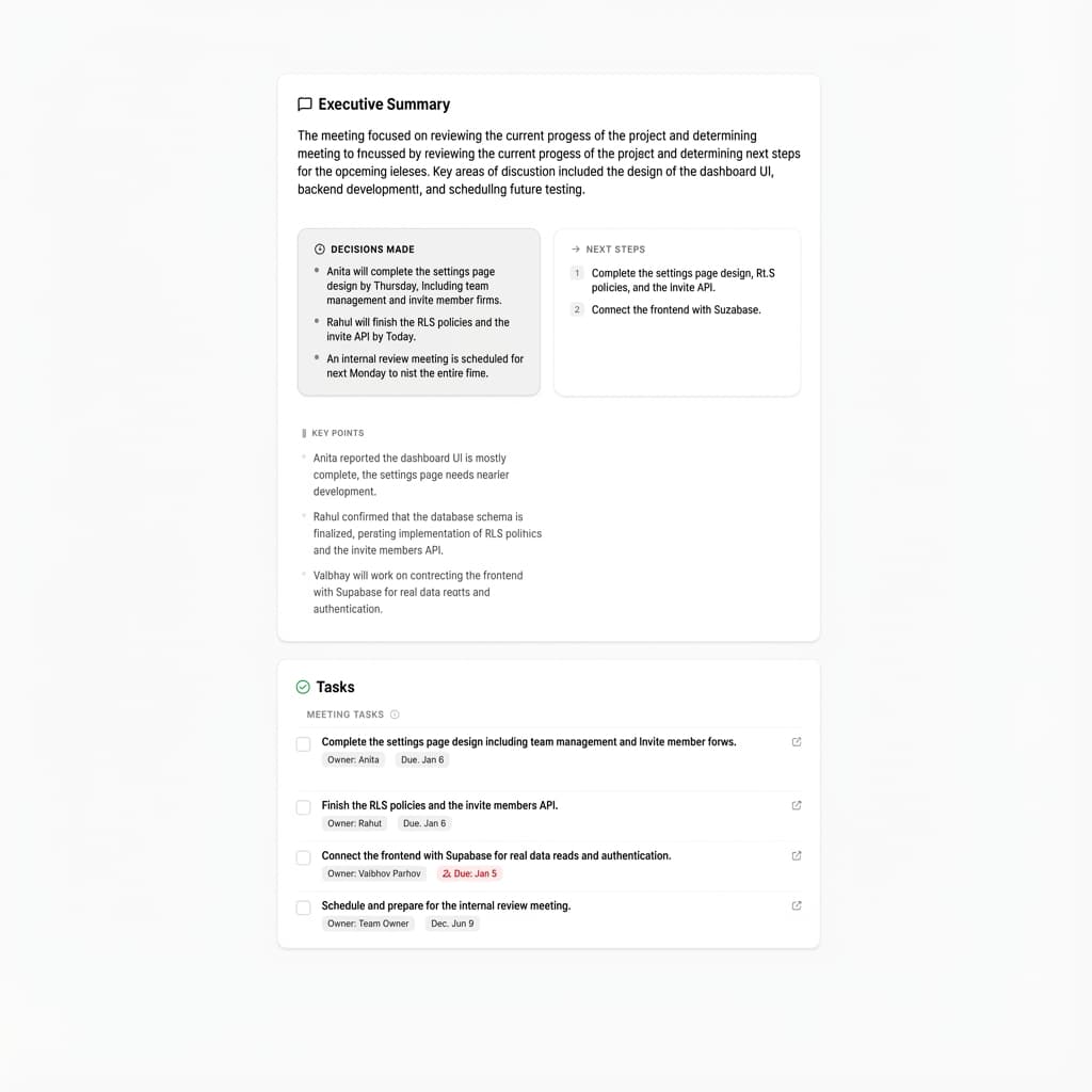 MeetActions Magic Moment